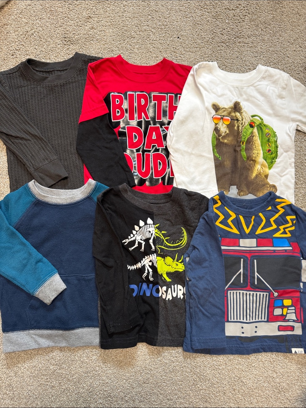 Toddler Boys 2T Long Sleeve Lot - Gap, Garanimals